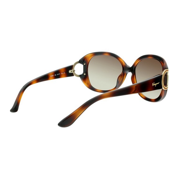 Salvatore Ferragamo Sunglasses SF668 Havana/Brown Gradient - Picture 6 of 7